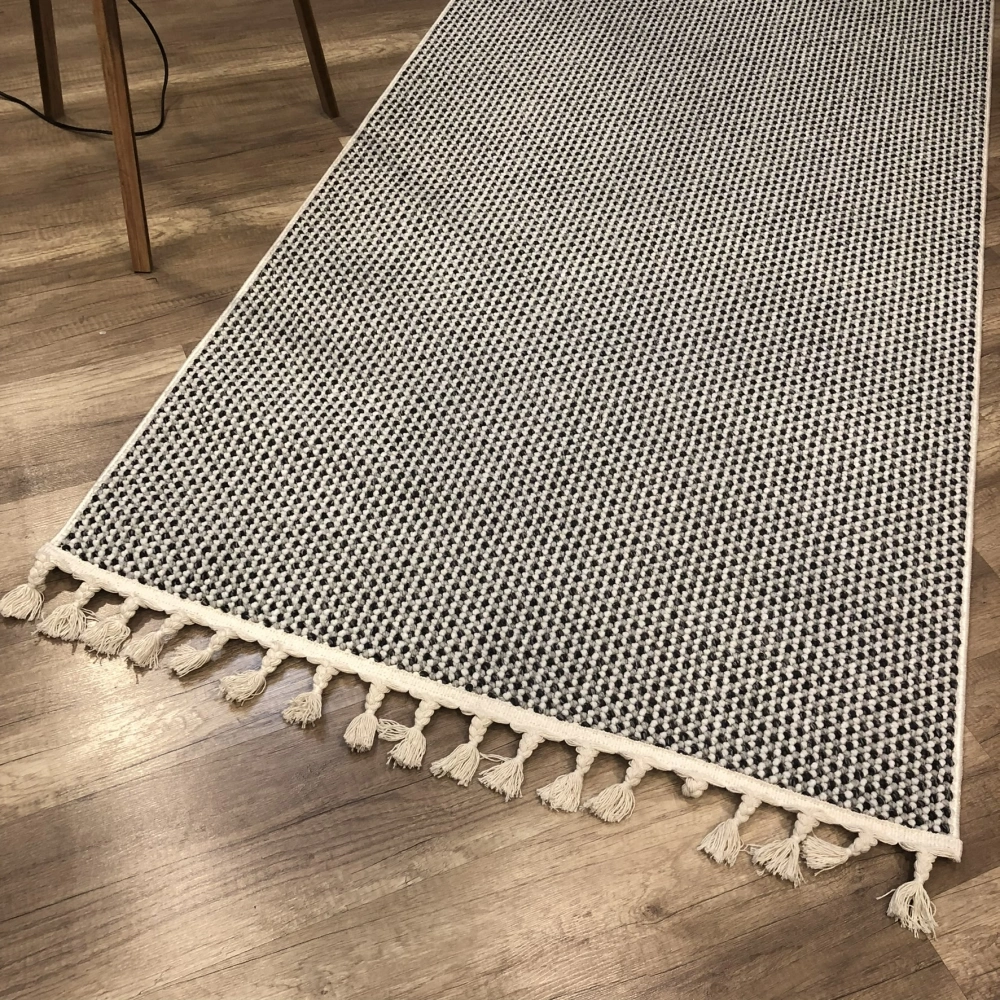 Hoom Rugs Bohho BH10 Antrasit İskandinav Modern Halı