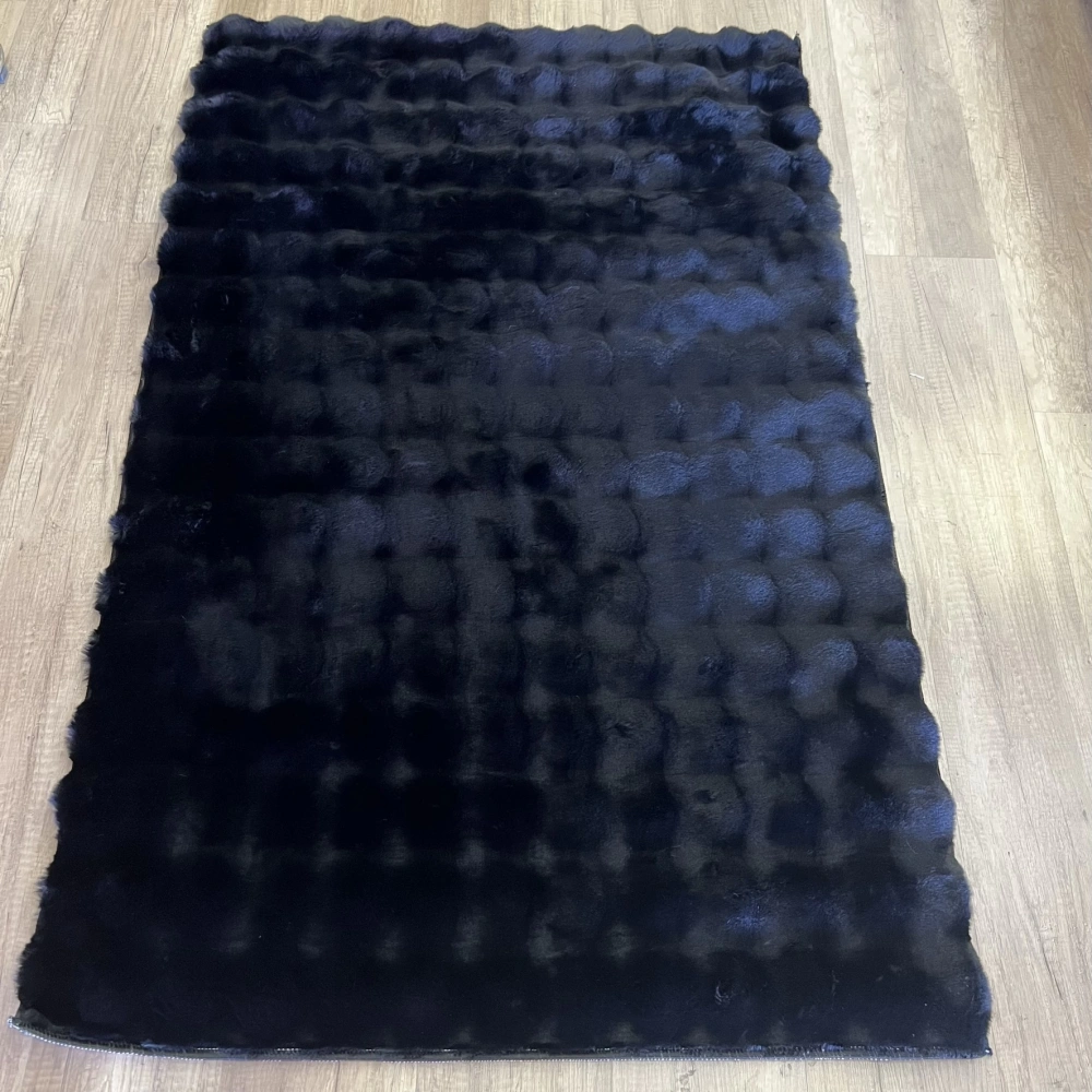 Hoom Rugs Bubble Tavşan Post Siyah