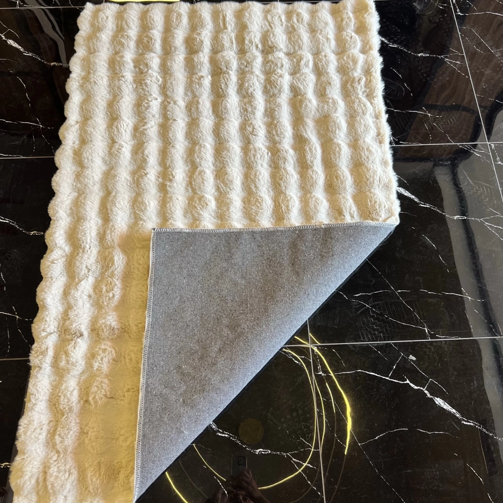 Hoom Rugs Bubble Tavşan Post Taş Krem