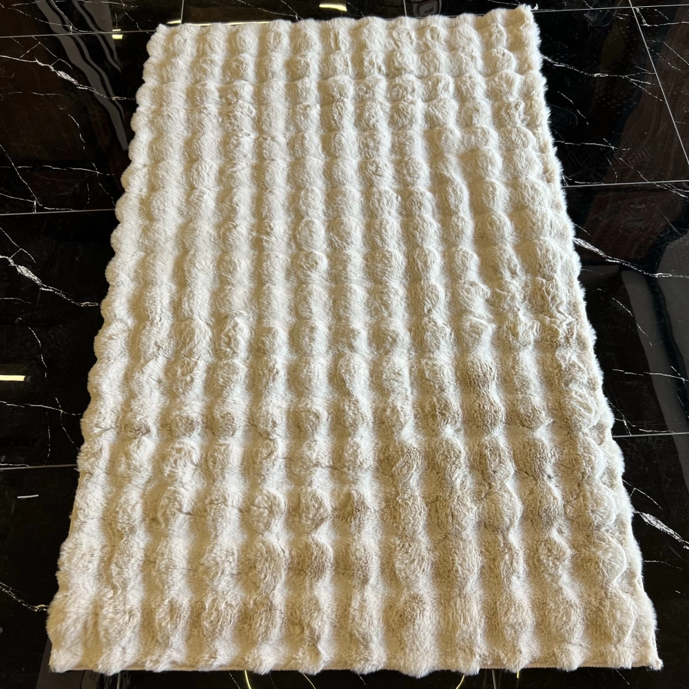 Hoom Rugs Bubble Tavşan Post Taş Krem
