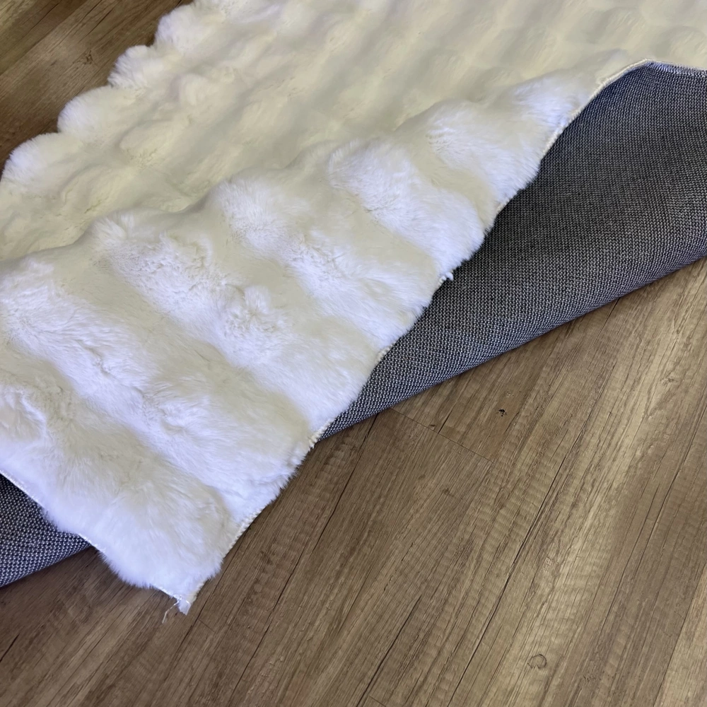 Hoom Rugs Bubble Tavşan Post Beyaz