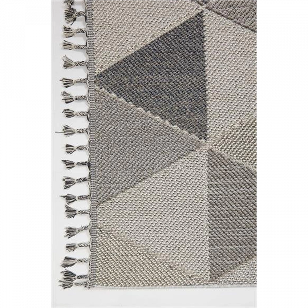 Hoom Rugs Bukle 1401 Gri İskandinav Halı