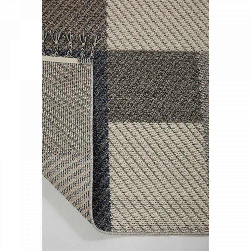 Hoom Rugs Bukle 1403 Mavi İskandinav Halı