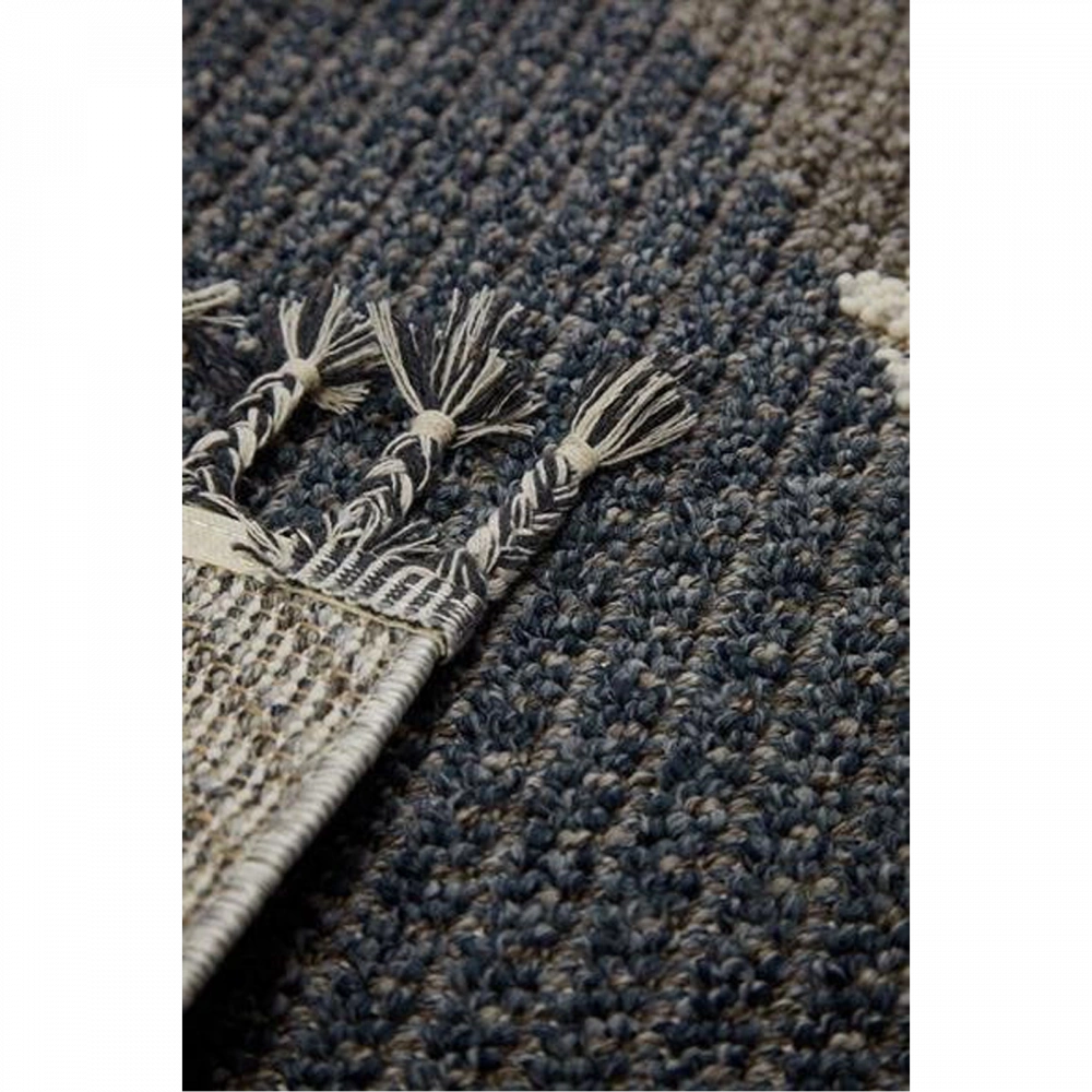 Hoom Rugs Bukle 1403 Mavi İskandinav Halı