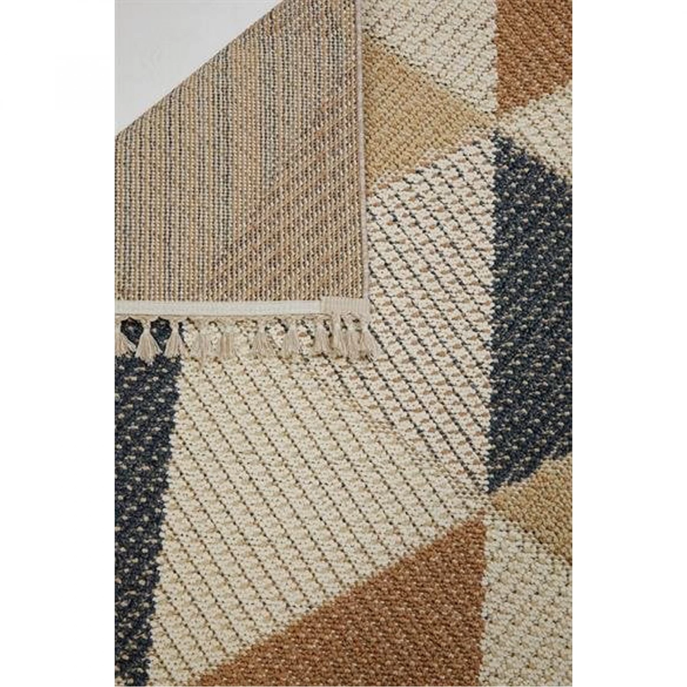 Hoom Rugs Bukle 1405 Sarı İskandinav Halı