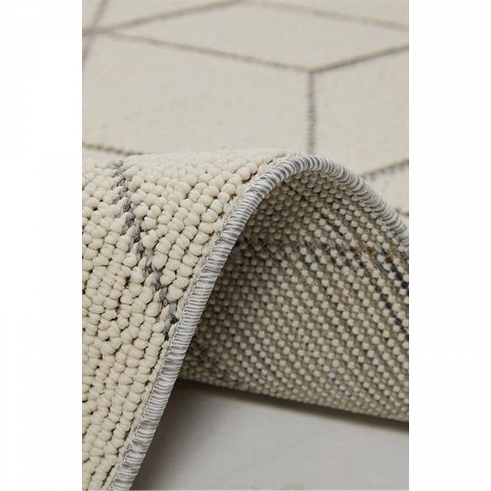 Hoom Rugs Bukle 1407 Beyaz İskandinav Halı