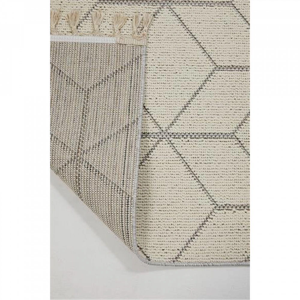 Hoom Rugs Bukle 1407 Beyaz İskandinav Halı