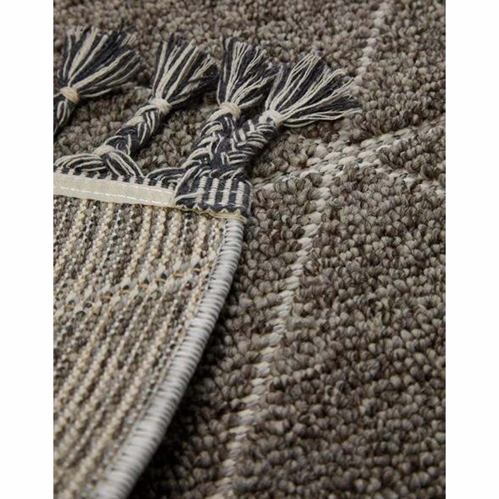 Hoom Rugs Bukle 1408 Gri İskandinav Halı