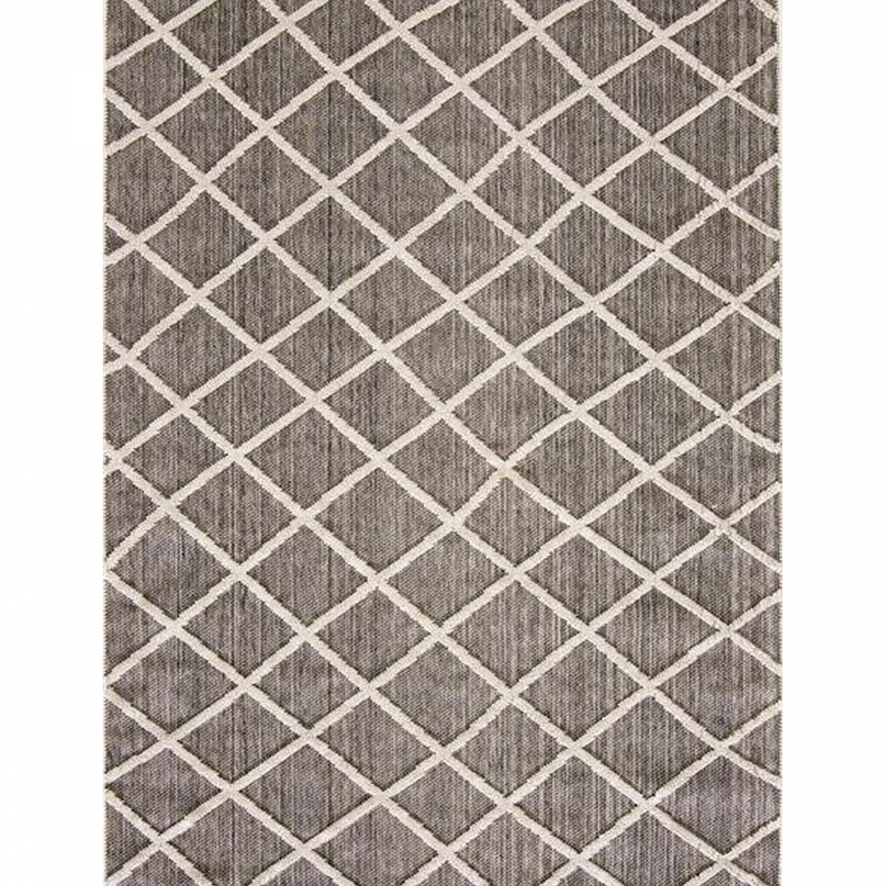 Hoom Rugs Bukle 1409 Gri İskandinav Halı