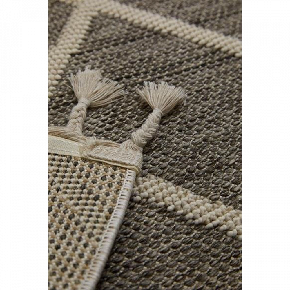 Hoom Rugs Bukle 1409 Gri İskandinav Halı