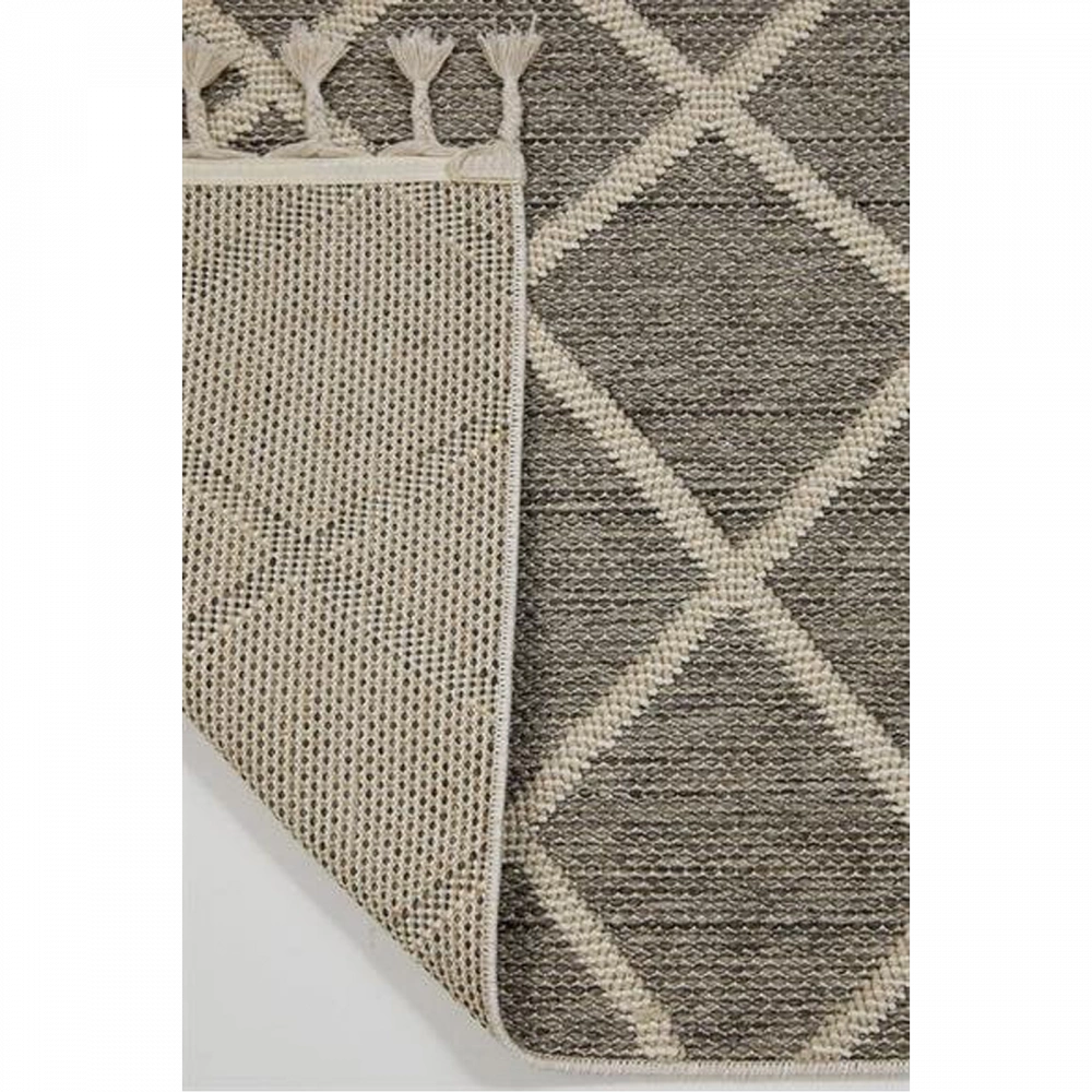 Hoom Rugs Bukle 1409 Gri İskandinav Halı