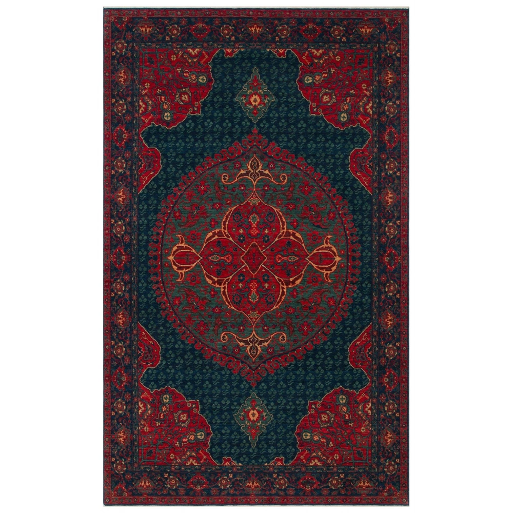 Hoom Rugs Cadis KDM 03 Navy El Emeği Yüksek Kara Tezgah Halısı