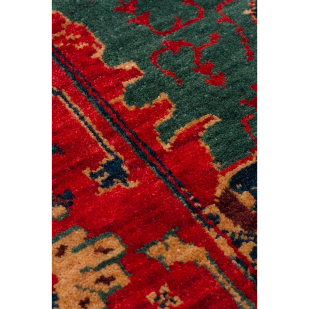 Hoom Rugs Cadis KDM 05 Red Vintage El Emeği Yüksek Kara Tezgah Halısı