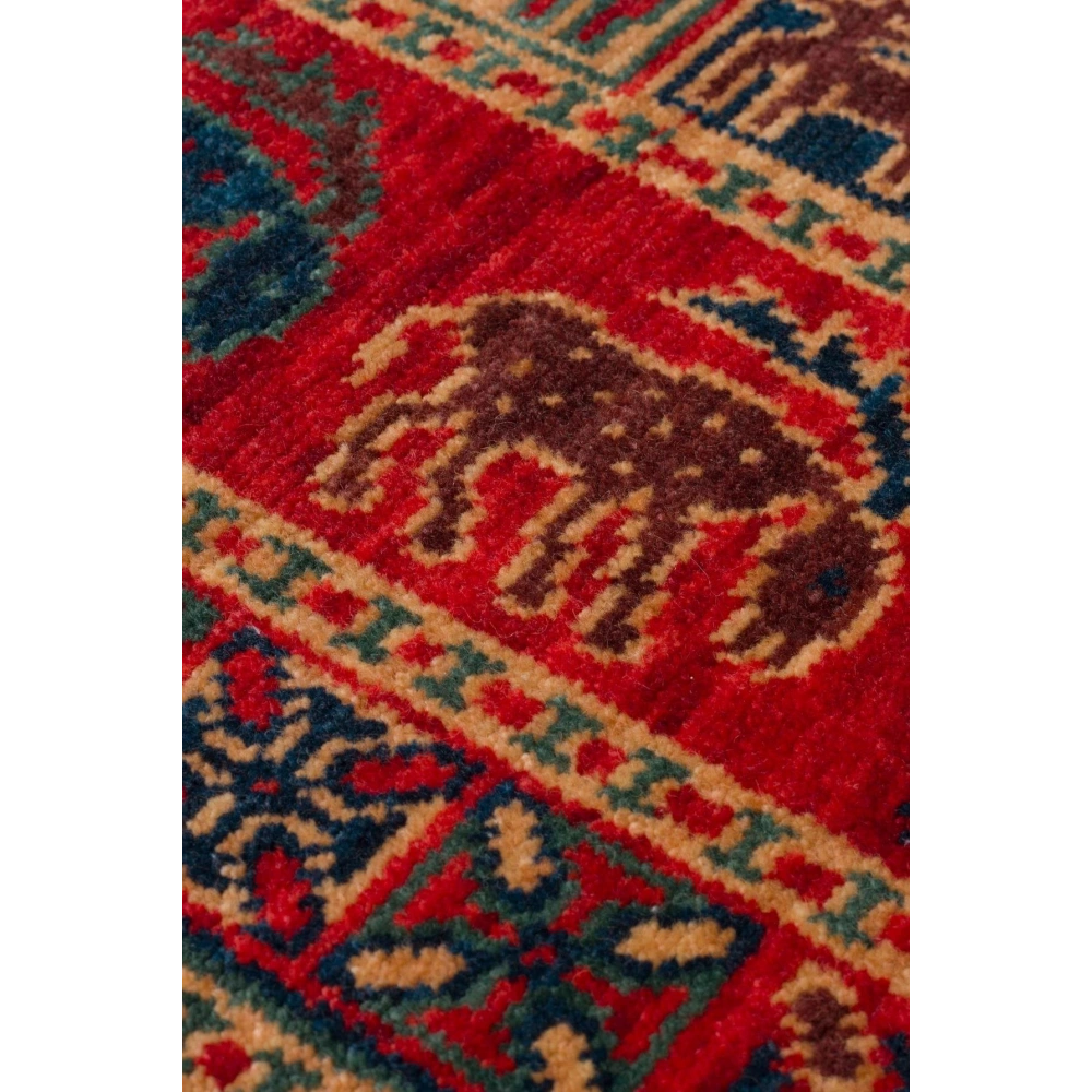 Hoom Rugs Cadis KDM 08 Violet El Emeği Yüksek Kara Tezgah Halısı