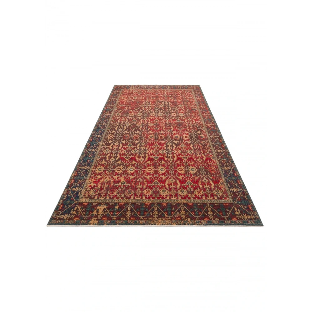 Hoom Rugs Cadis KDM 09 Red Vintage El Emeği Yüksek Kara Tezgah Halısı