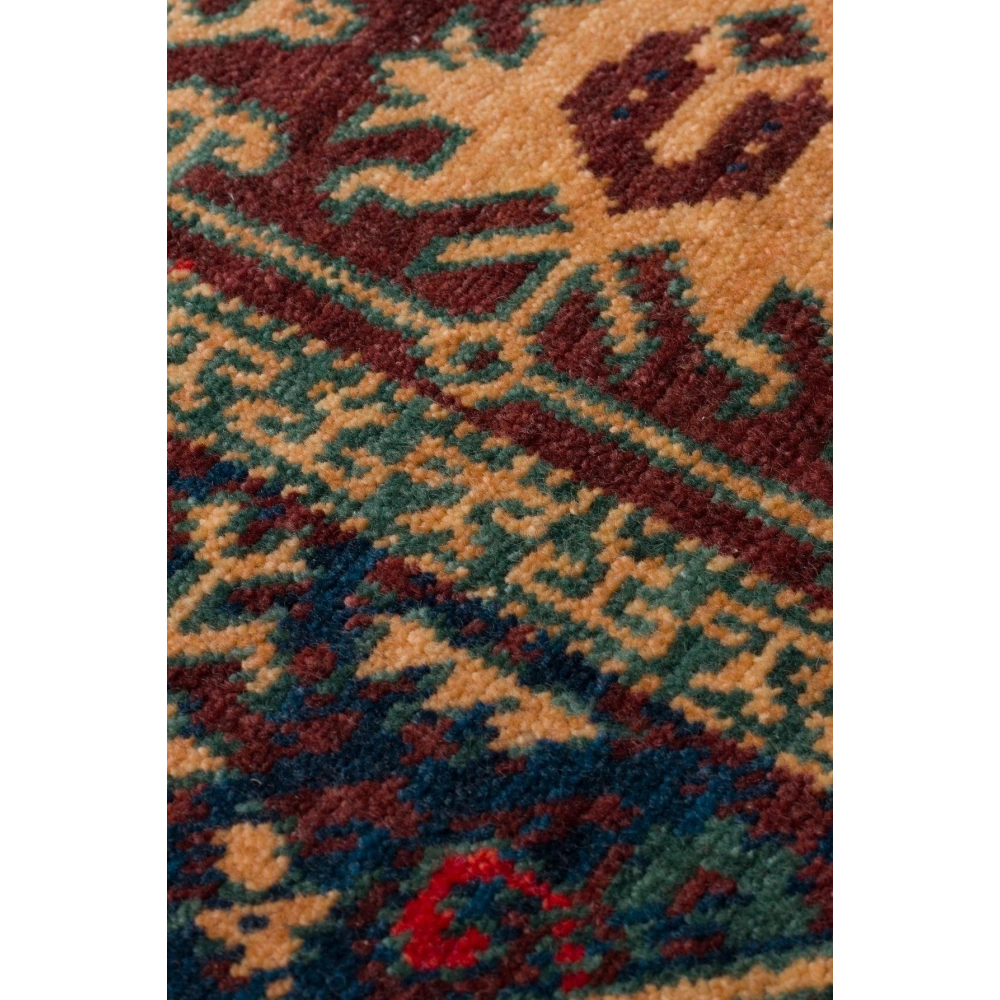 Hoom Rugs Cadis KDM 09 Red Vintage El Emeği Yüksek Kara Tezgah Halısı