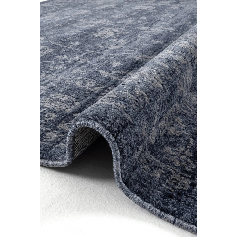 Hoom Rugs Etro 2702 Mavi Vintage Desenli Salon Halısı