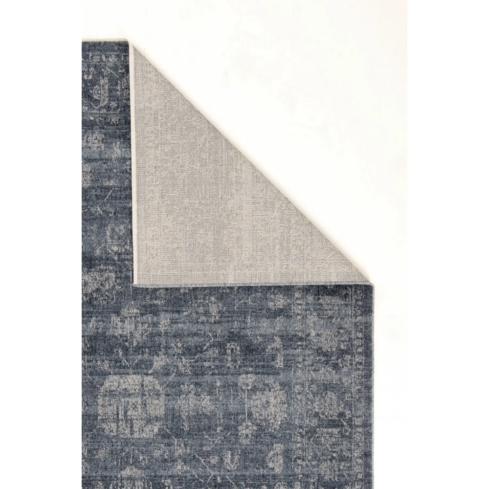 Hoom Rugs Etro 2702 Mavi Vintage Desenli Salon Halısı