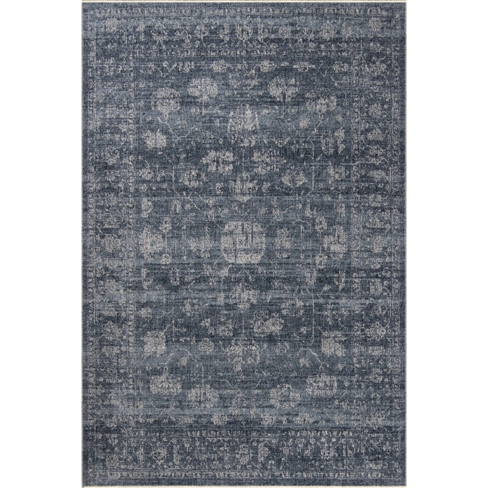 Hoom Rugs Etro 2702 Mavi Vintage Desenli Salon Halısı