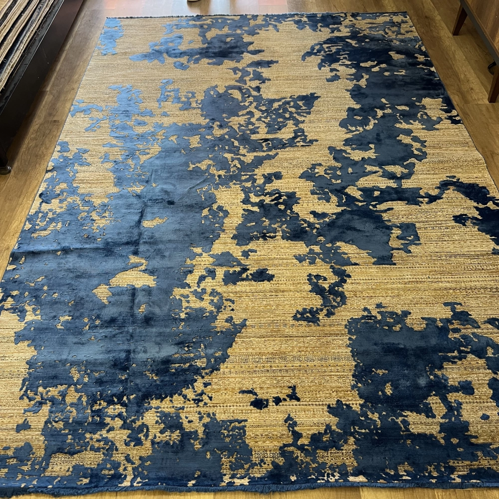 Hoom Rugs Exclusive Aura 8473 Blue Özel Salon Halısı