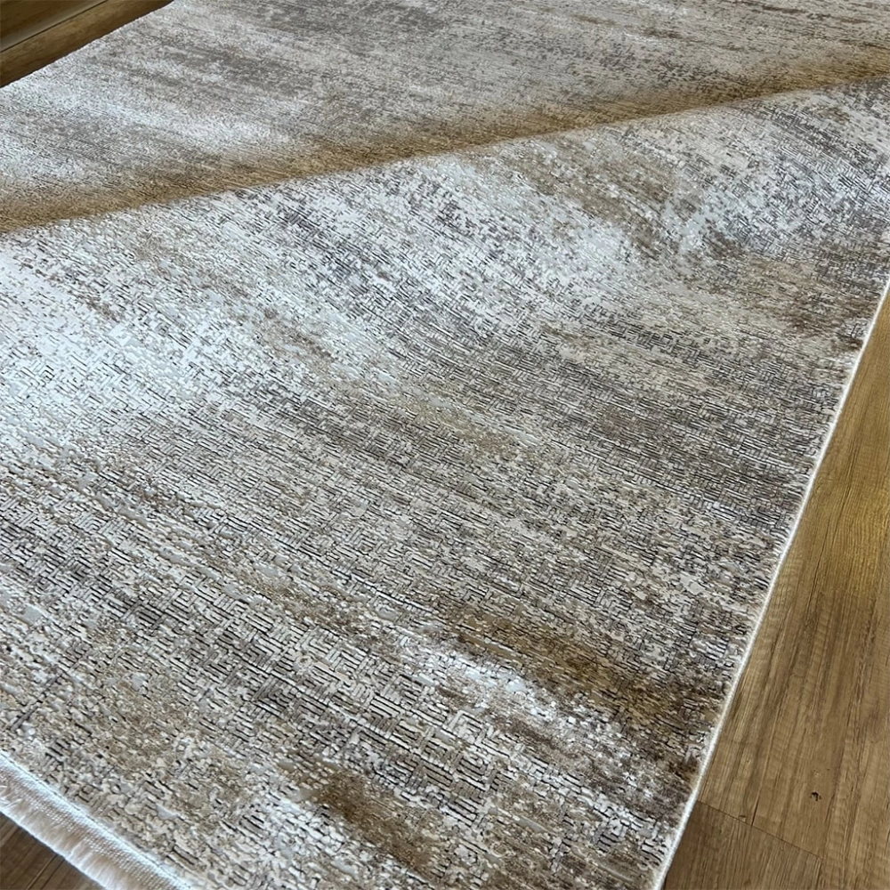 Hoom Rugs Exclusive Miami 60538/070 Gri Krem Modern Salon Halısı