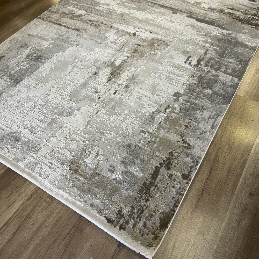Hoom Rugs Exclusive Riobe 63150-070 Vizon Gri Modern Salon Halısı