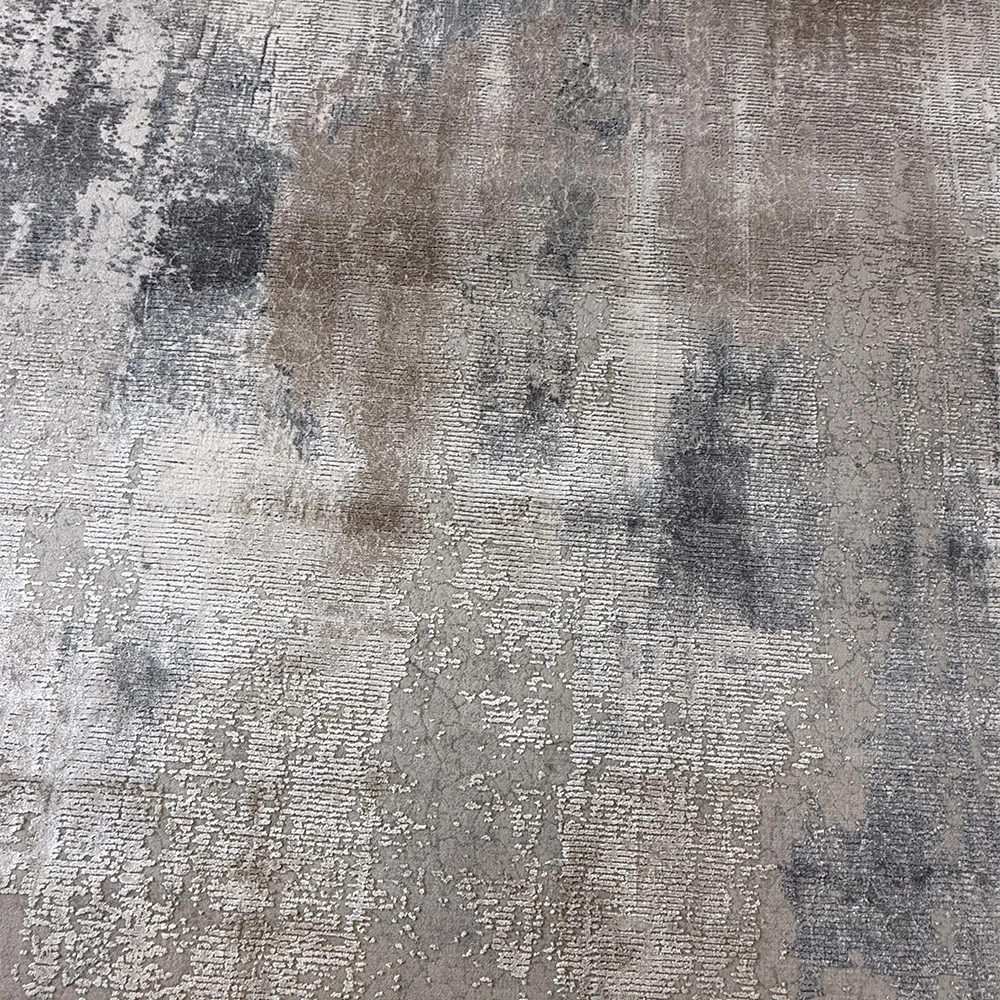 Hoom Rugs Exclusive Shine PLZ 06 Koyu Gri Modern Salon Halısı