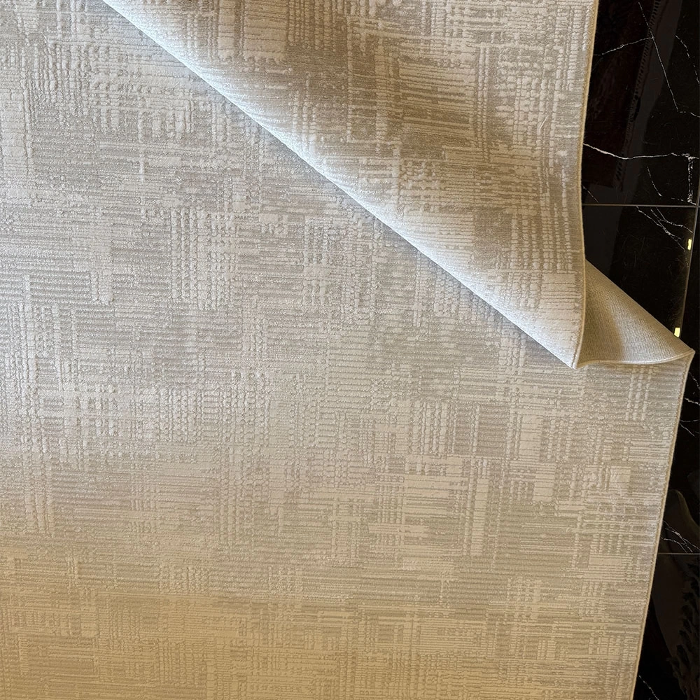 Hoom Rugs Galista 201 Gri Modern Yün Tuşeli Akrilik Halı