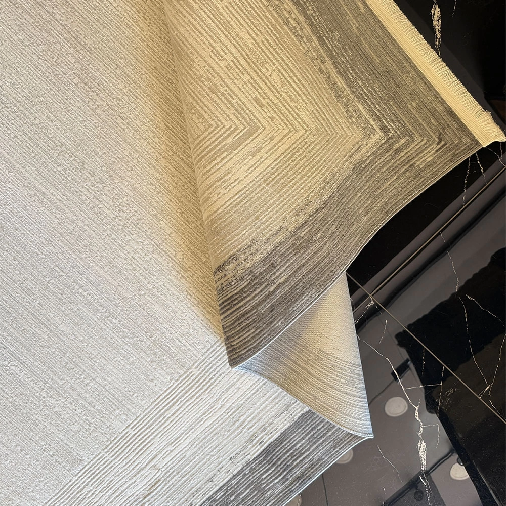 Hoom Rugs Galista 204 Gri Antrasit Modern Yün Tuşeli Akrilik Halı