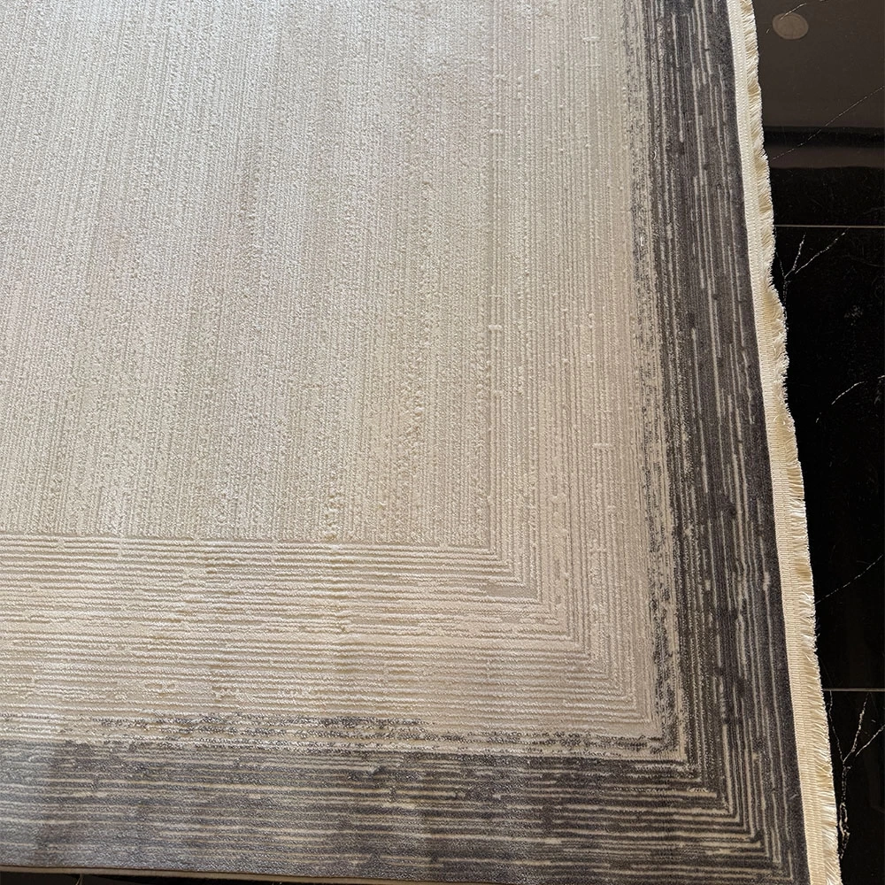 Hoom Rugs Galista 204 Gri Antrasit Modern Yün Tuşeli Akrilik Halı