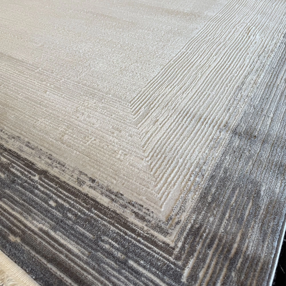 Hoom Rugs Galista 204 Gri Antrasit Modern Yün Tuşeli Akrilik Halı