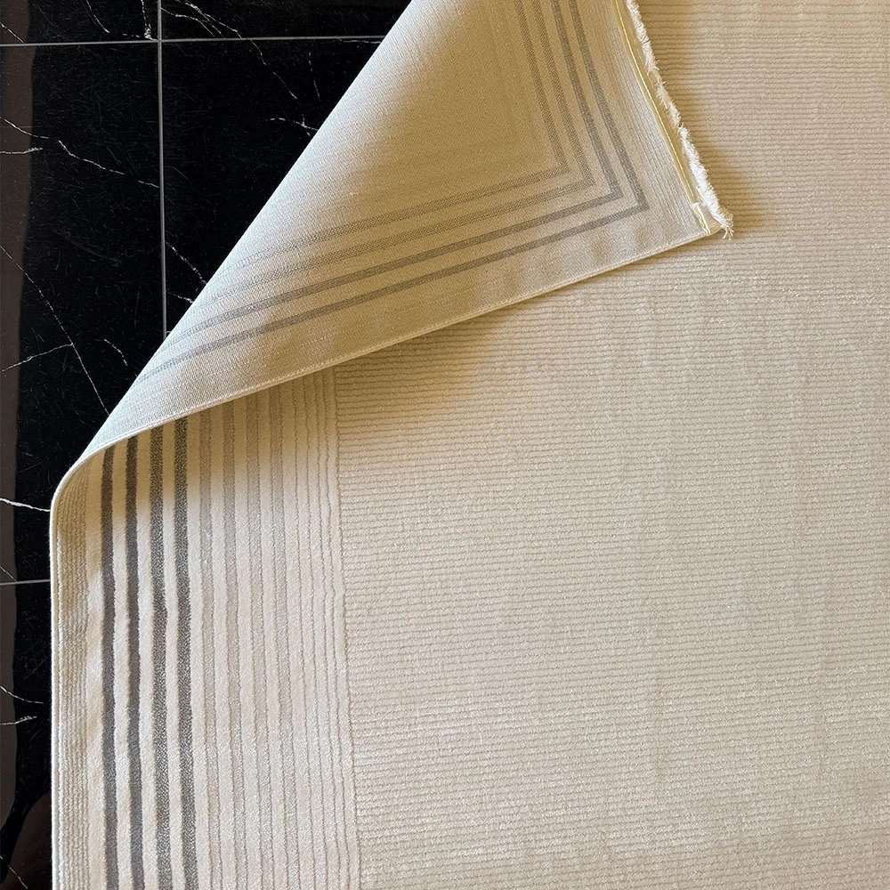 Hoom Rugs Galista 214 Gri Antrasit Modern Yün Tuşeli Akrilik Halı