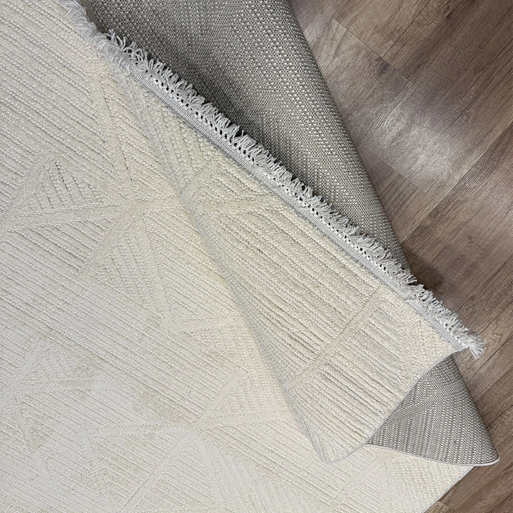 Hoom Rugs Golf GF2 Krem İskandinav Halı