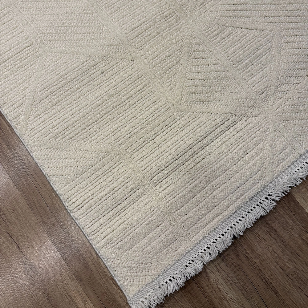 Hoom Rugs Golf GF2 Krem İskandinav Halı