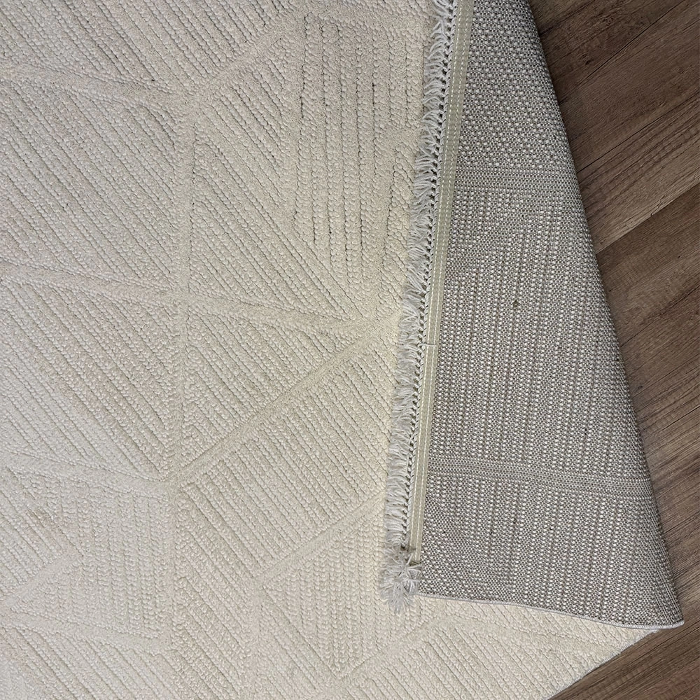 Hoom Rugs Golf GF2 Krem İskandinav Halı