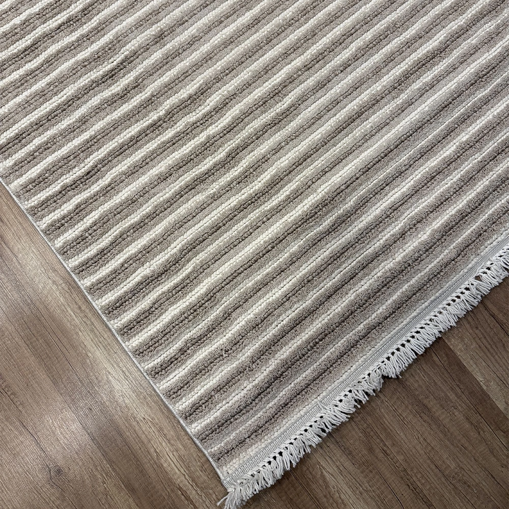 Hoom Rugs Golf GF3 Krem Vizon İskandinav Halı