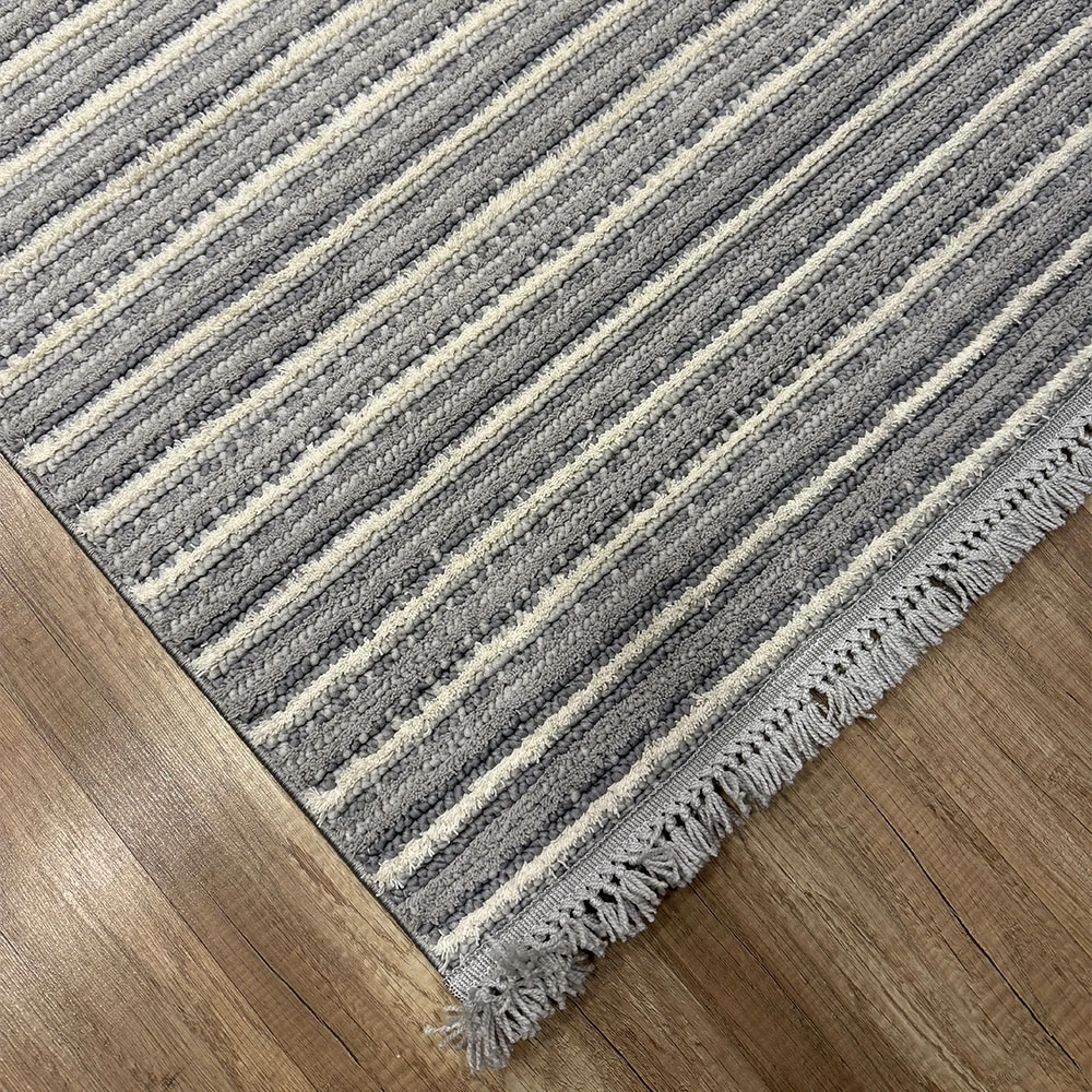 Hoom Rugs Golf GF4 Açık Gri İskandinav Halı