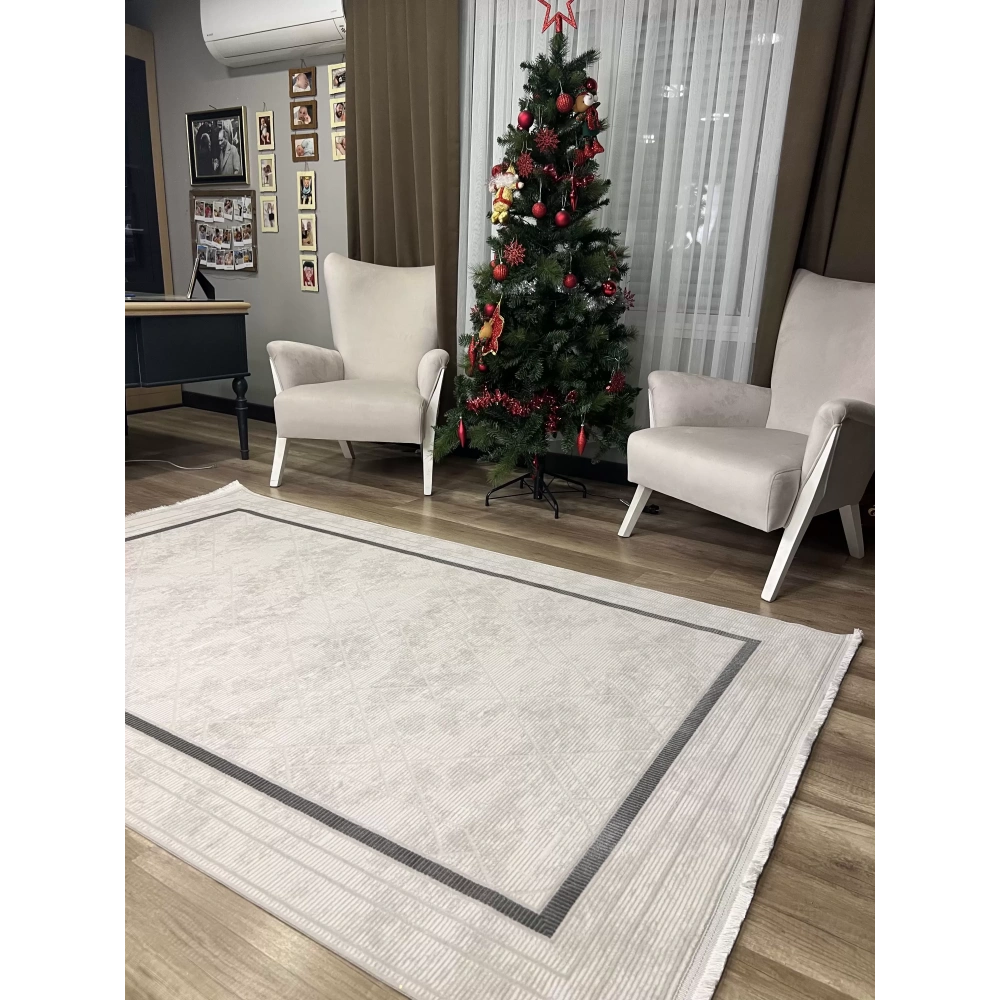 Hoom Rugs Grandy 4689 Antrasit Modern Halı