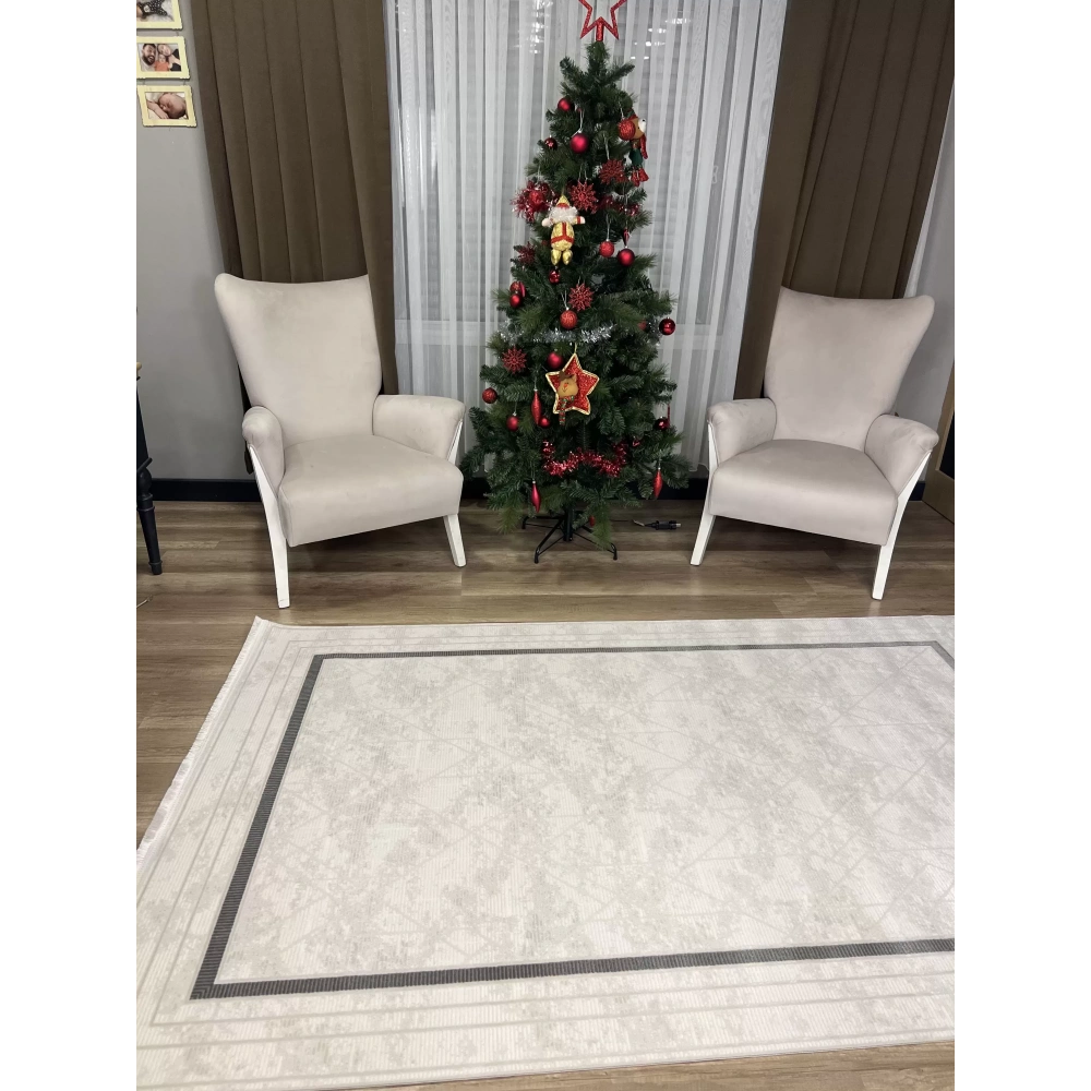 Hoom Rugs Grandy 4689 Antrasit Modern Halı