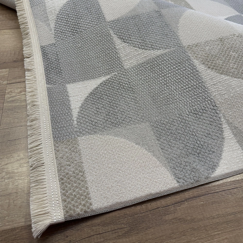 Hoom Rugs Grandy 5210 Vizon Kaymaz Pamuk Taban Modern Halı