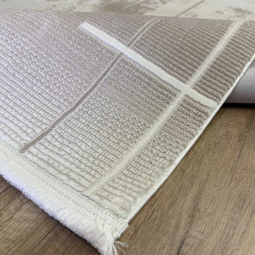 Hoom Rugs Gusto 1347A Krem Bej Modern Halı