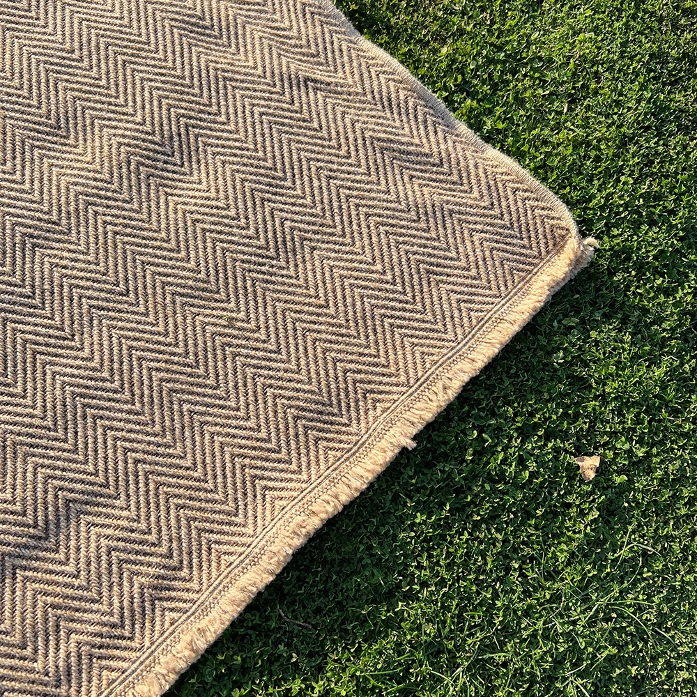 Hoom Rugs India 671 Kahve Dokuma Jüt Kilim