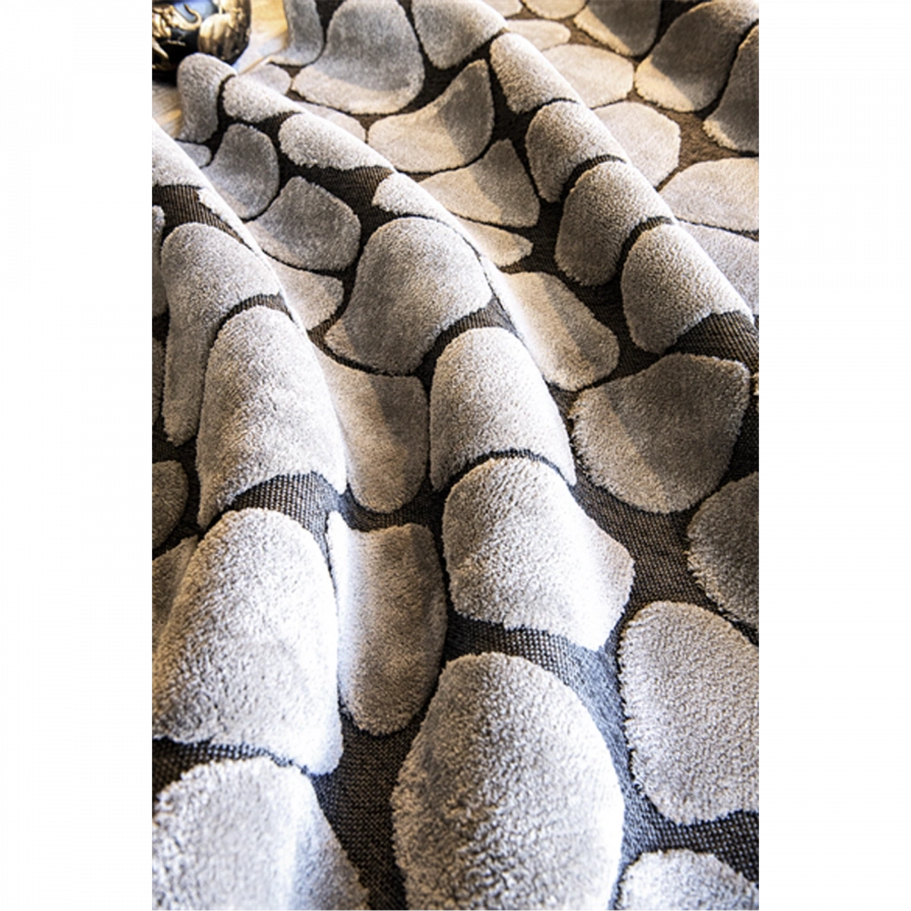 Hoom Rugs Indus 8001 Gri İskandinav Halı