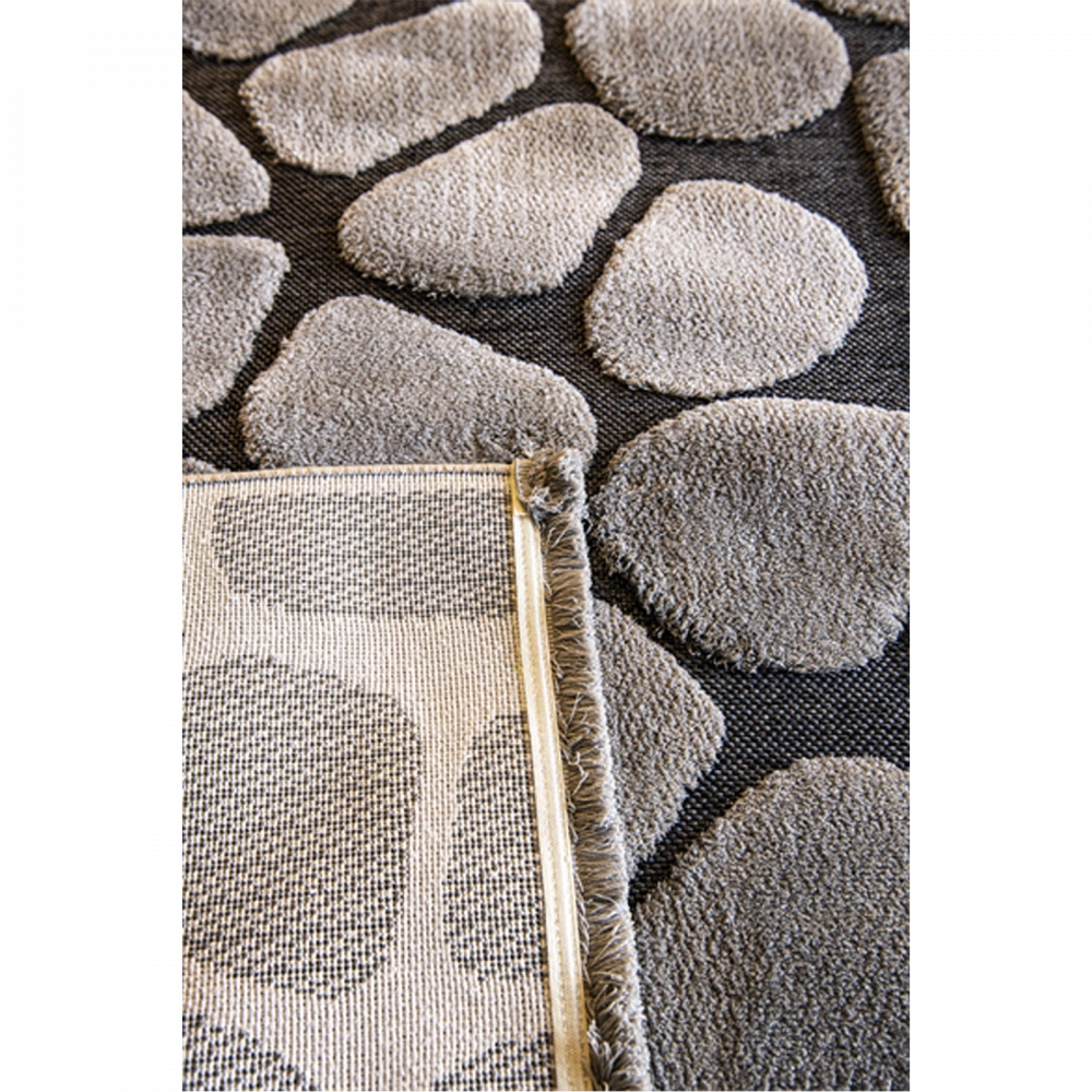 Hoom Rugs Indus 8001 Gri İskandinav Halı