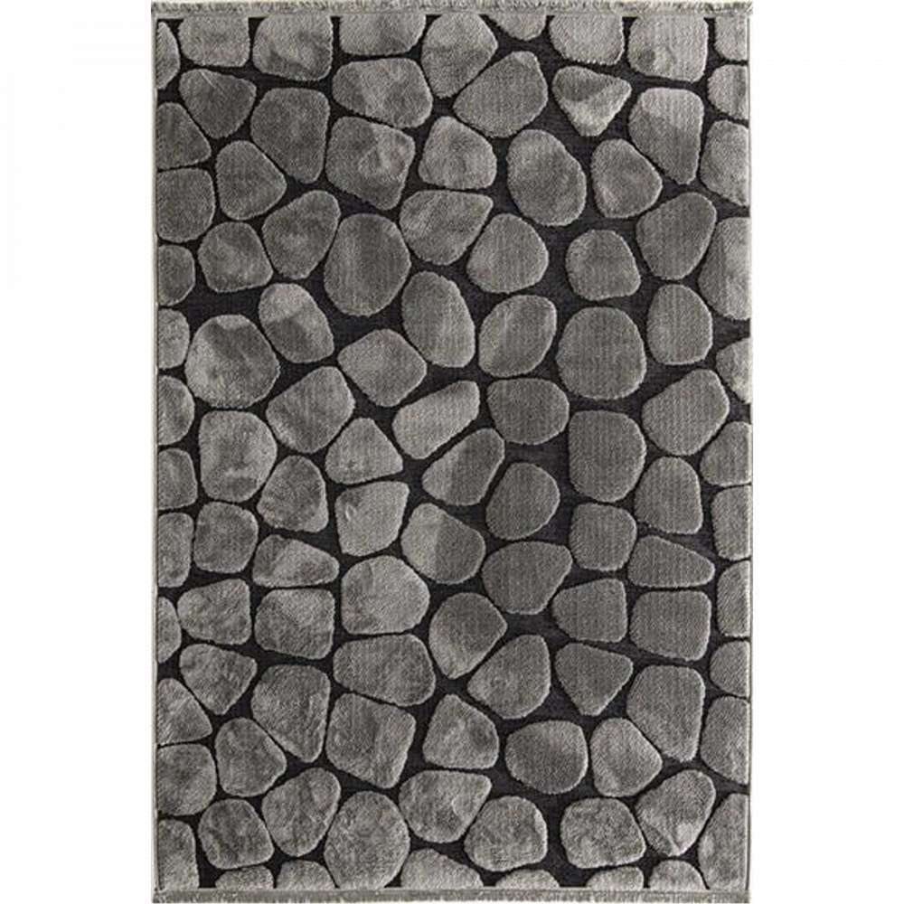 Hoom Rugs Indus 8001 Gri İskandinav Halı