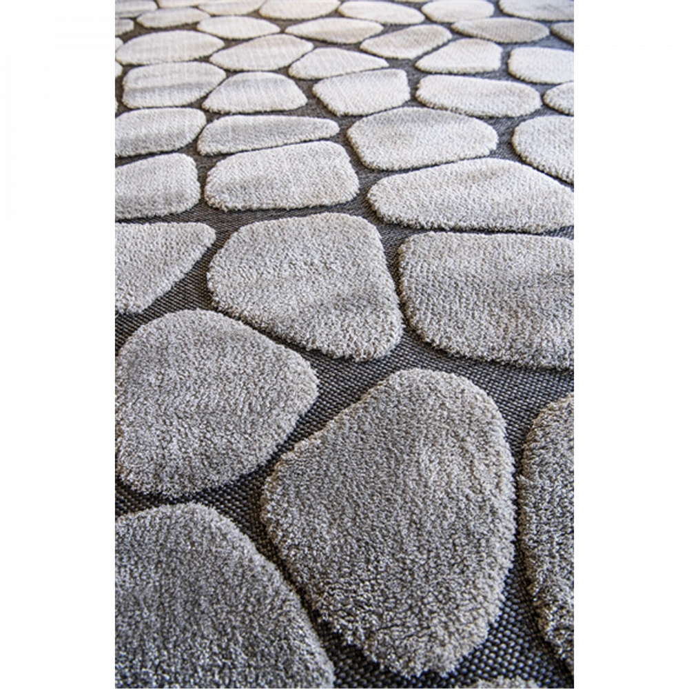 Hoom Rugs Indus 8001 Gri İskandinav Halı