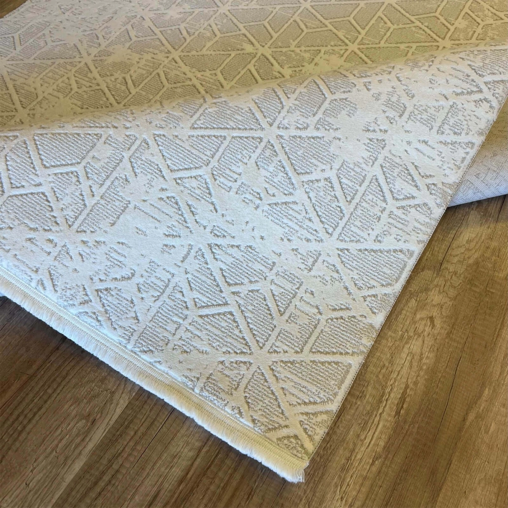 Hoom Rugs Infinity 10263 A Beyaz Beyaz Modern Halı