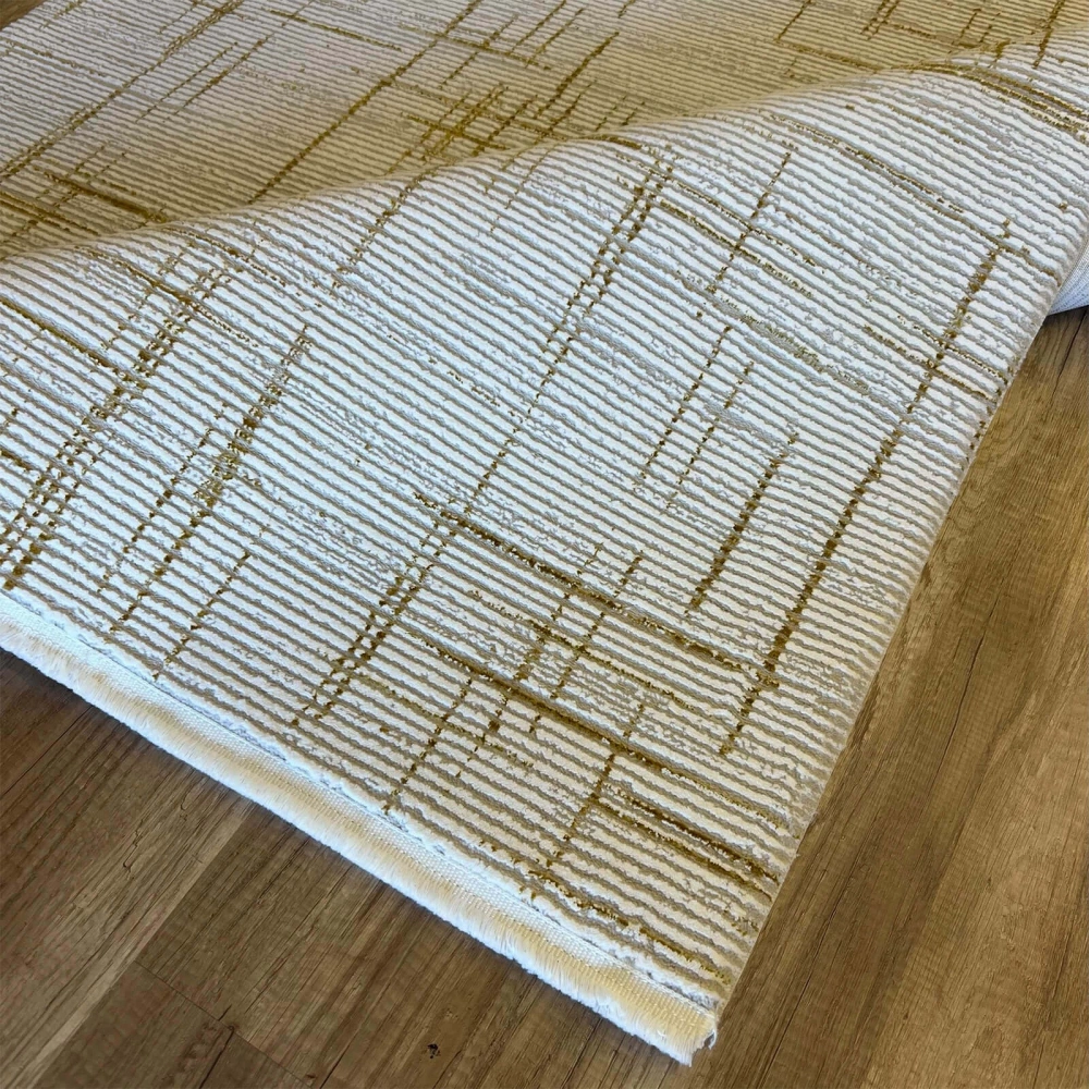 Hoom Rugs Infinity 2884 A Beyaz Sarı Modern Halı