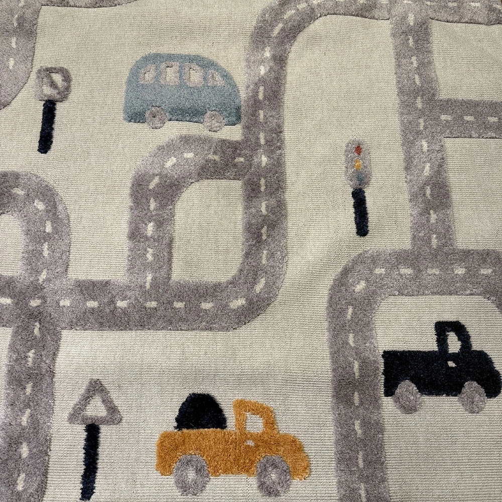 Hoom Rugs Kids Araba Desenli Çocuk Halısı