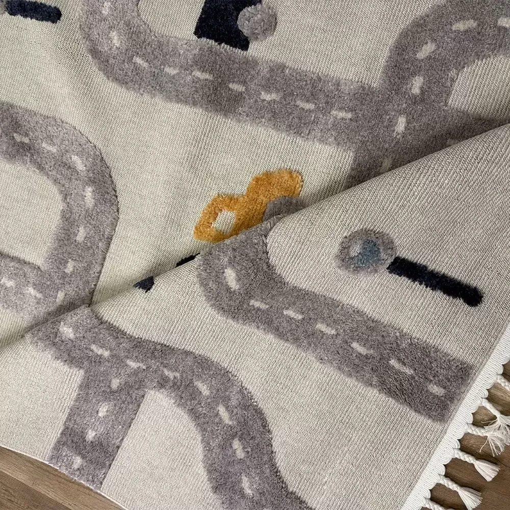 Hoom Rugs Kids Araba Desenli Çocuk Halısı